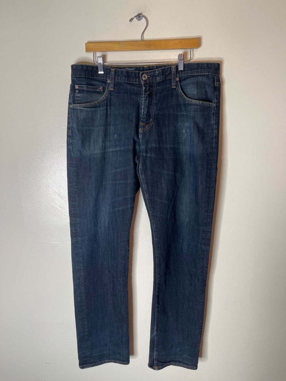Adriano Goldschmied Graduate Tailored Fit Jeans Mens Size 36x32 - Picture 2 of 11